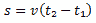 Distance Travelled equation 2