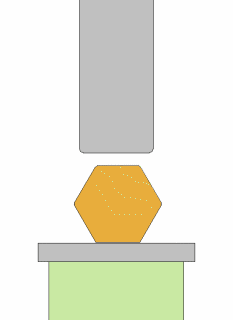Hex Forming - Open drop forging