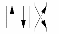 2 Position 4 Port Valve
