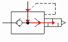 Rapid Exhaust Valve (open)